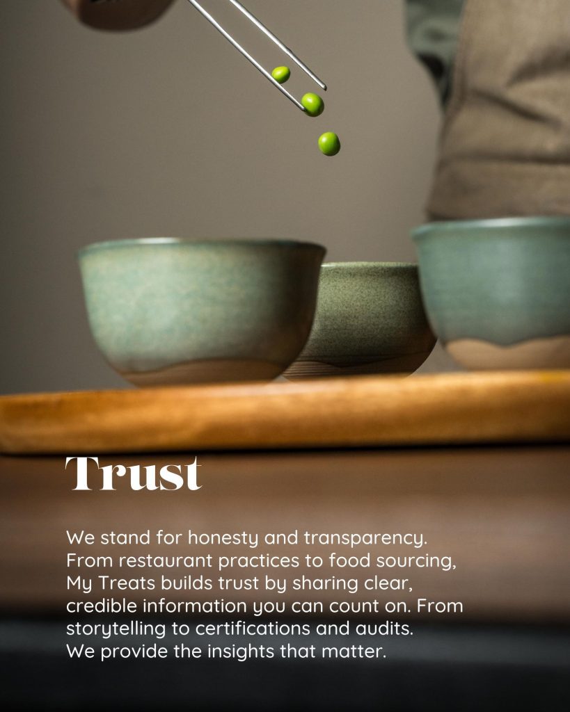 Our value Trust: clear, credible information on practices and sourcing
