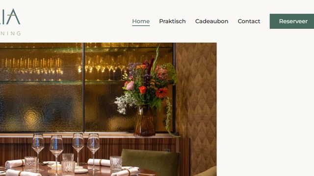 The homepage of Folia